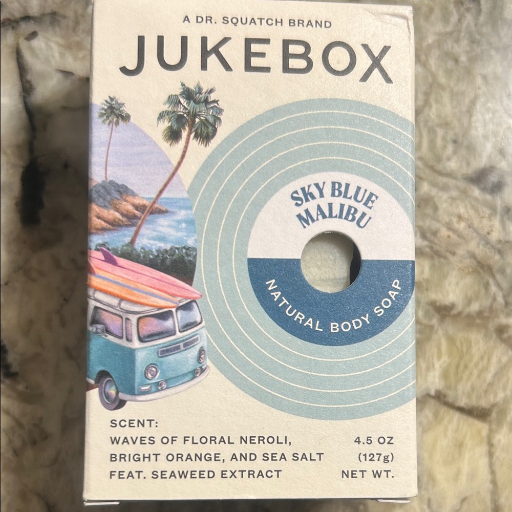 Sky Blue Malibu Natural Body Soap